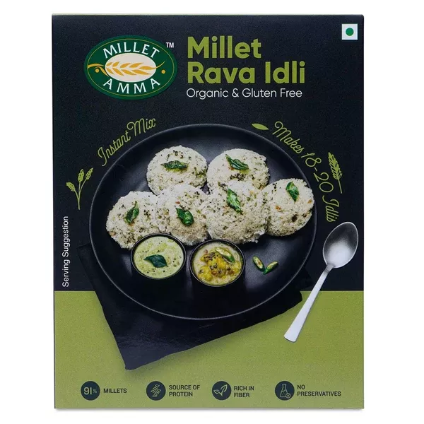 Millet Amma Millet Rava Idli Mix - 250 gm