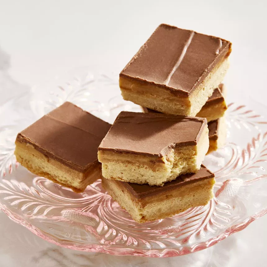 Millionaire's Shortbread - three layers of delicious.