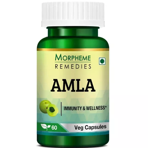 Morpheme Remedies Amla Capsules - 60 Capsules