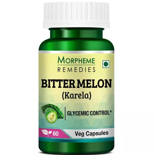 Morpheme Remedies Bittermelon (Karela) Capsules - 60 Capsules