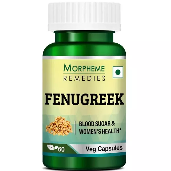 Morpheme Remedies Fenugreek Capsules - 60 Capsules