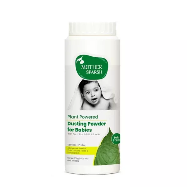 Mother Sparsh Plant Powered Dusting Powder For Babies - 100 gm
