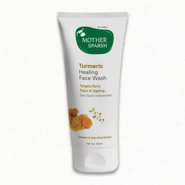 Mother Sparsh Turmeric Healing Face Wash - 100 ml