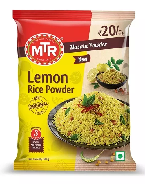 MTR Lemon Rice Powder 50 g - 50 gm - Pack of 1