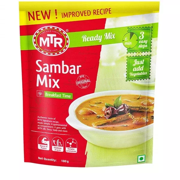MTR Sambar Mix - 180 gm
