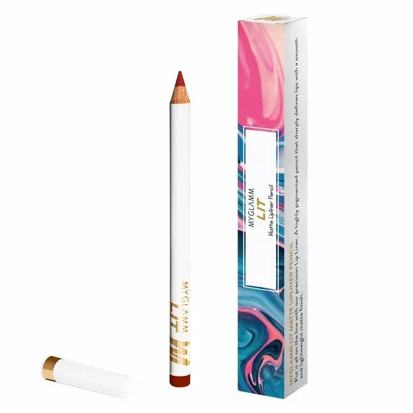 MYGLAMM LIT Matte Lip Liner Pencil - 1.14 Gm