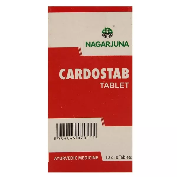 Nagarjuna Ayurveda Cardostab Tablets - 100 tab