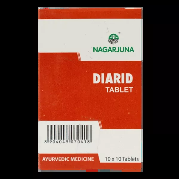 Nagarjuna Ayurveda Diarid Tablets - 100 tabs