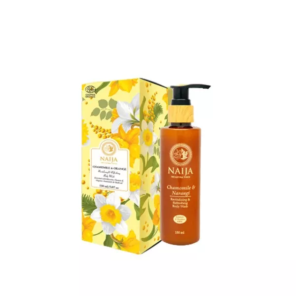Naija Chamomile & Narangi Revitalizing & Refreshing Body Wash - 150 ml