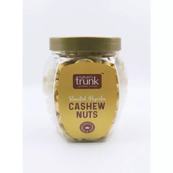 Nature's Trunk Roasted Paprika Cashew Nuts - 400 gm