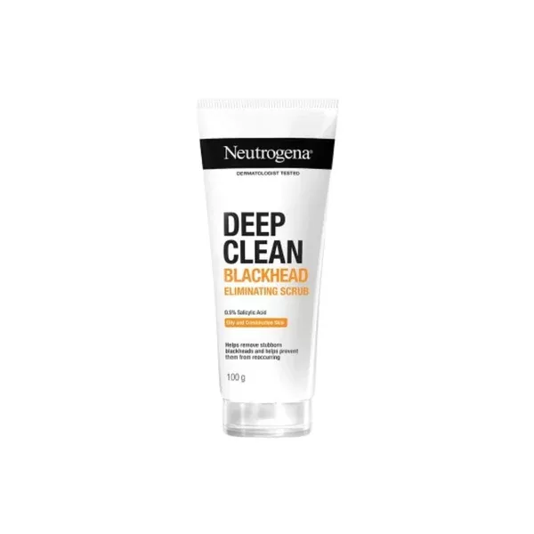 Neutrogena Deep Clean Blackhead Eliminating Daily Scrub - 100 gm