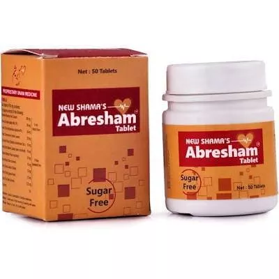 New Shama's Abresham Tablets - 50 tabs