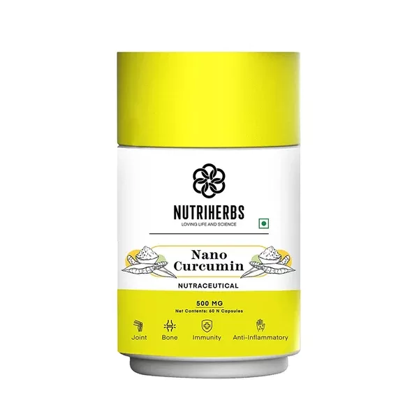 Nutriherbs Nano Curcumin Capsules - 60 Caps