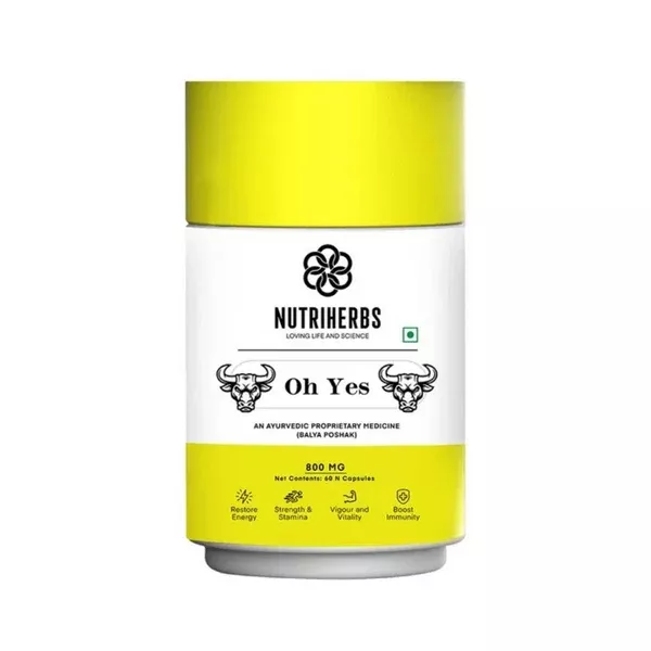 Nutriherbs Oh Yes Capsules - 60 Caps