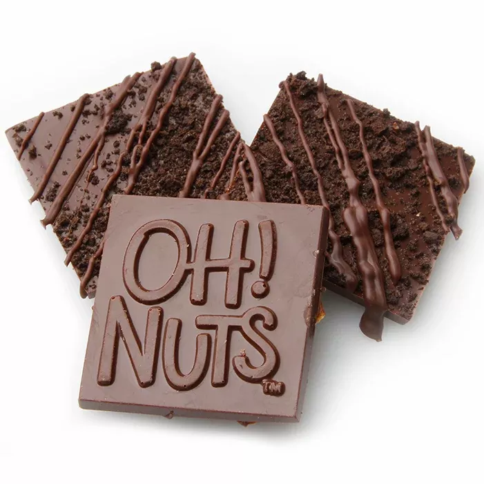 Oh! Nuts Dark Chocolate Bark - Cookie Crunch