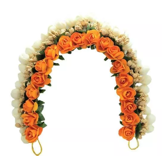Orange Gold Gajra
