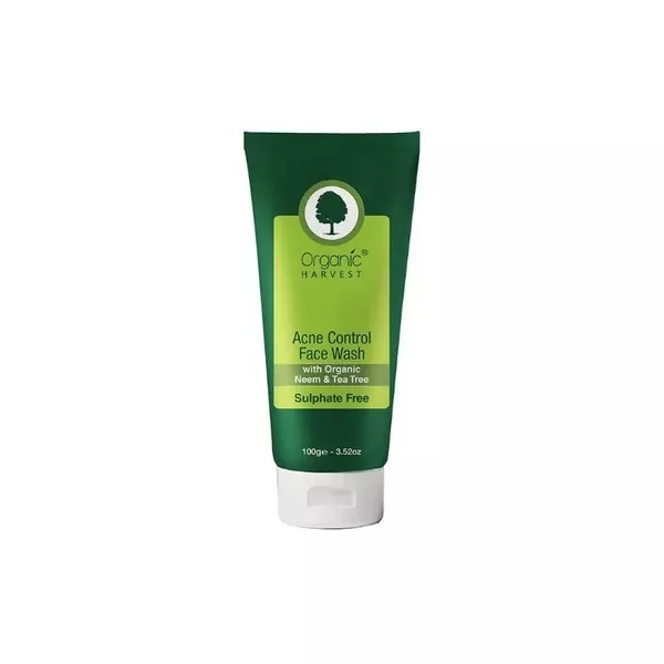Organic Harvest Acne Control Face Wash - 100 Gm