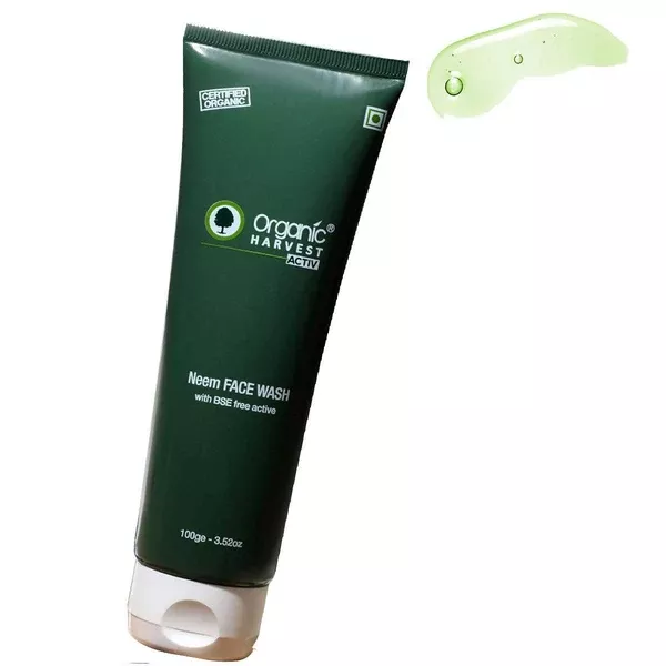 Organic Harvest Activ Neem Face Wash - 100 Gm