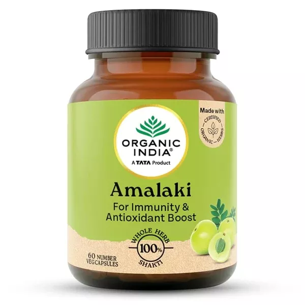 Organic India Amalaki Capsules - 60 Caps