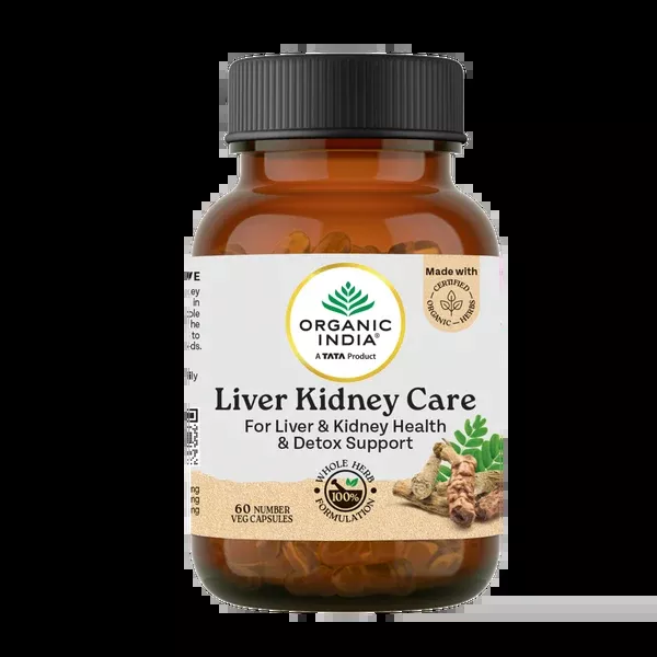 Organic India Liver Kidney Care - 60 caps