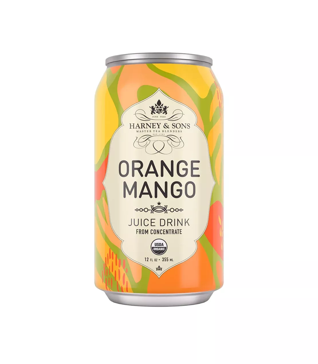 Organic Orange Mango Juice Drink Cans