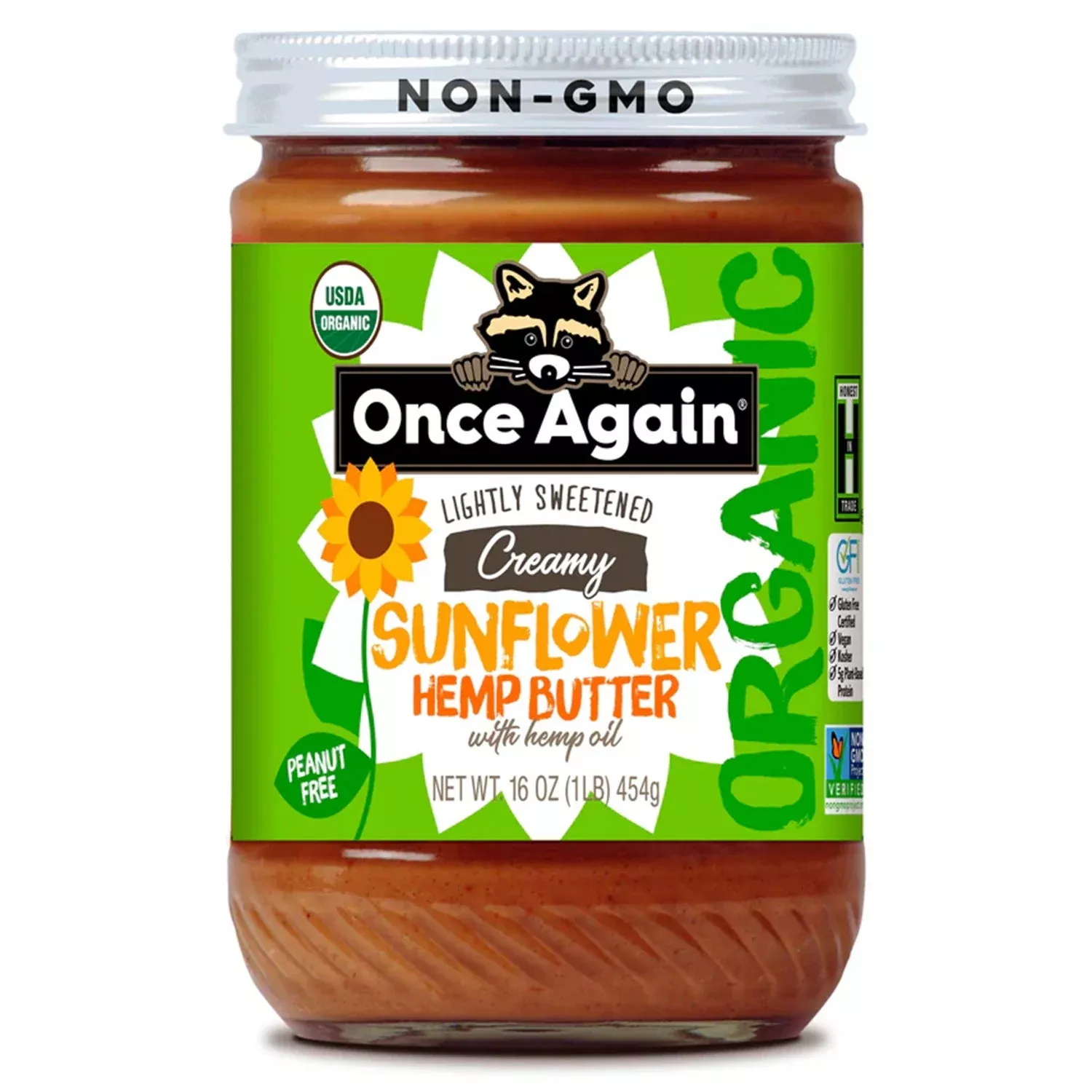 Organic Sunflower Hemp Butter