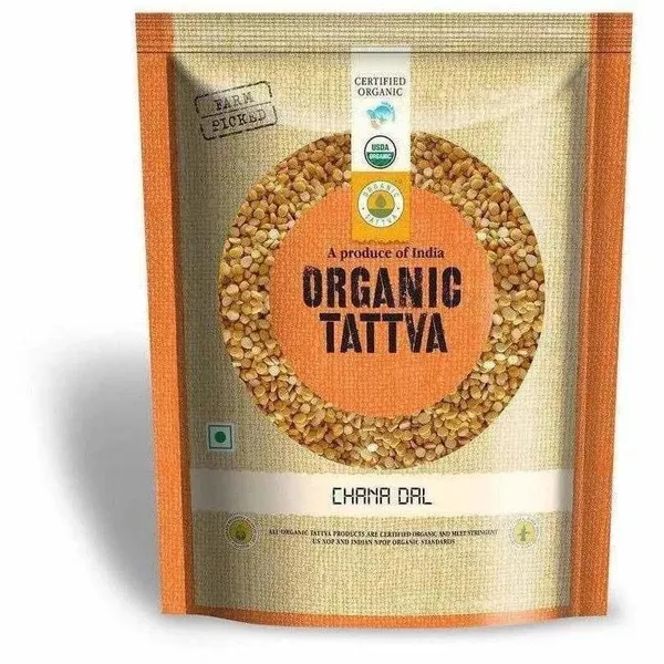 Organic Tattva Chana Dal - 500 gm