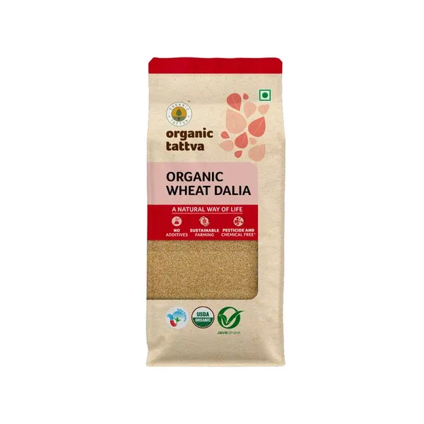 Organic Tattva Wheat Dalia - 500 gm