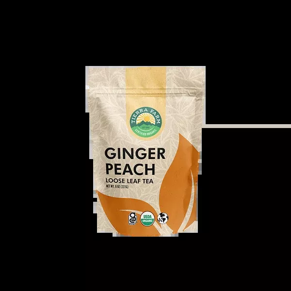 OrganicGinger Peach Tea