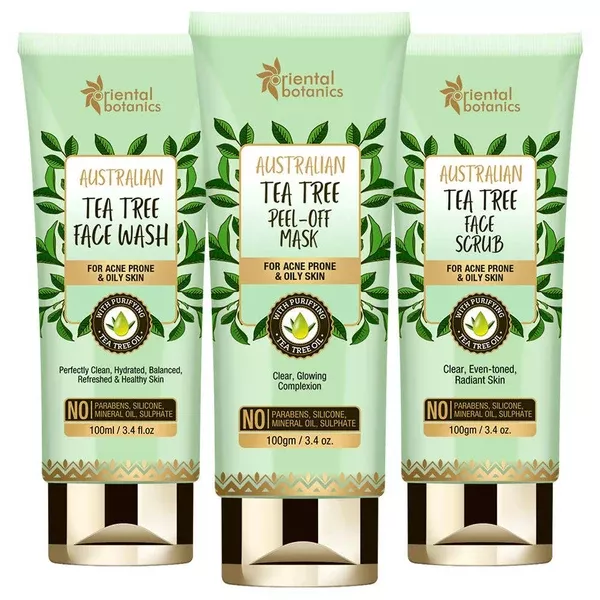 Oriental Botanics Australian Tea Tree Anti Acne Face Care Combo - Combo