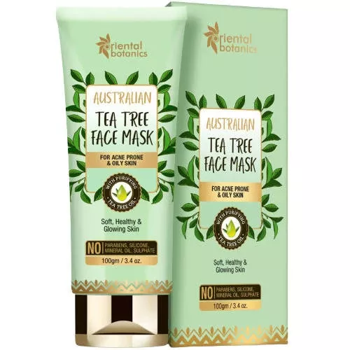 Oriental Botanics Australian Tea Tree Face Mask - 100 gm