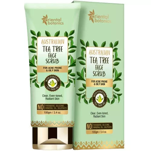 Oriental Botanics Australian Tea Tree Face Scrub - 100 gm