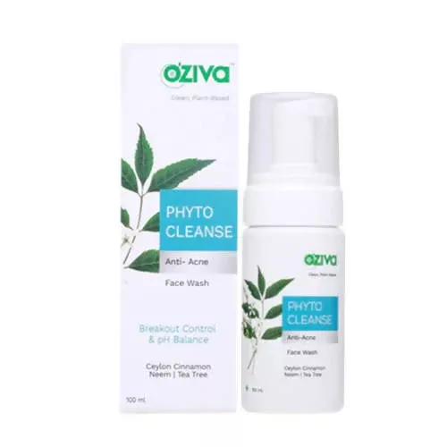 OZiva Phyto Cleanse Anti-Acne Facewash - 100 ml