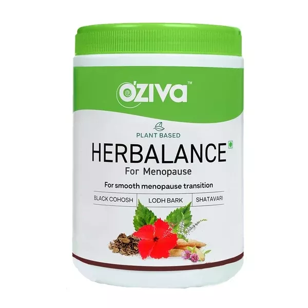 OZiva Plant Based HerBalance for Menopause - 250 gm