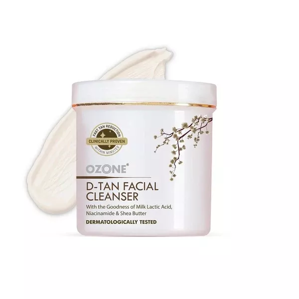 Ozone D-Tan Facial Cleanser - 250 gm