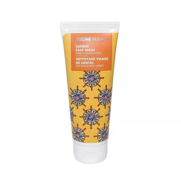 Ozone Herbals Sandal Face Wash - 100 Ml