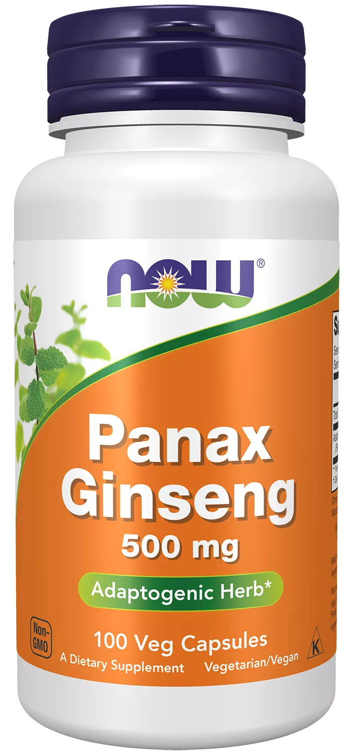 Panax Ginseng 500 mg Veg Capsules