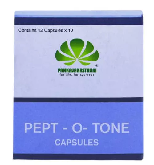 Pankajakasthuri Pept-o-tone Capsules - 120 Capsules