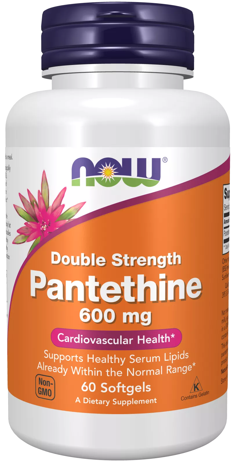 Pantethine 600 mg Softgels