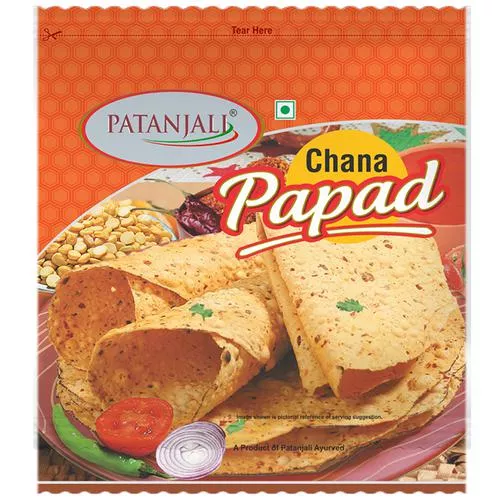 Patanjali Chana Dal Papad - 200 gm