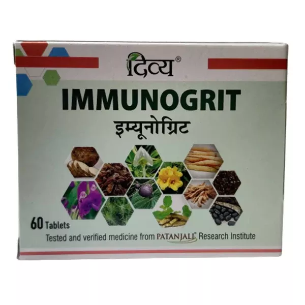 Patanjali Divya Immunogrit Tablets - 60 tabs