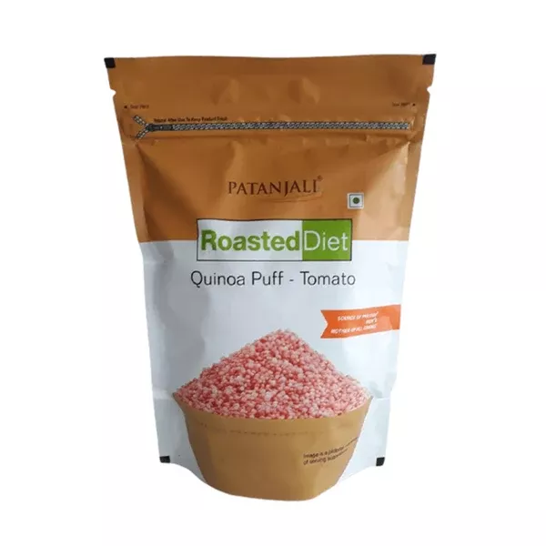 Patanjali Roasted Diet Quinoa Puff - Tomato and Masala Combo