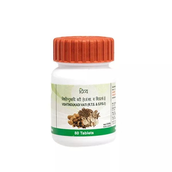 Patanjali Vishtindukadi Vati (80 Tabs) - Pack of 1