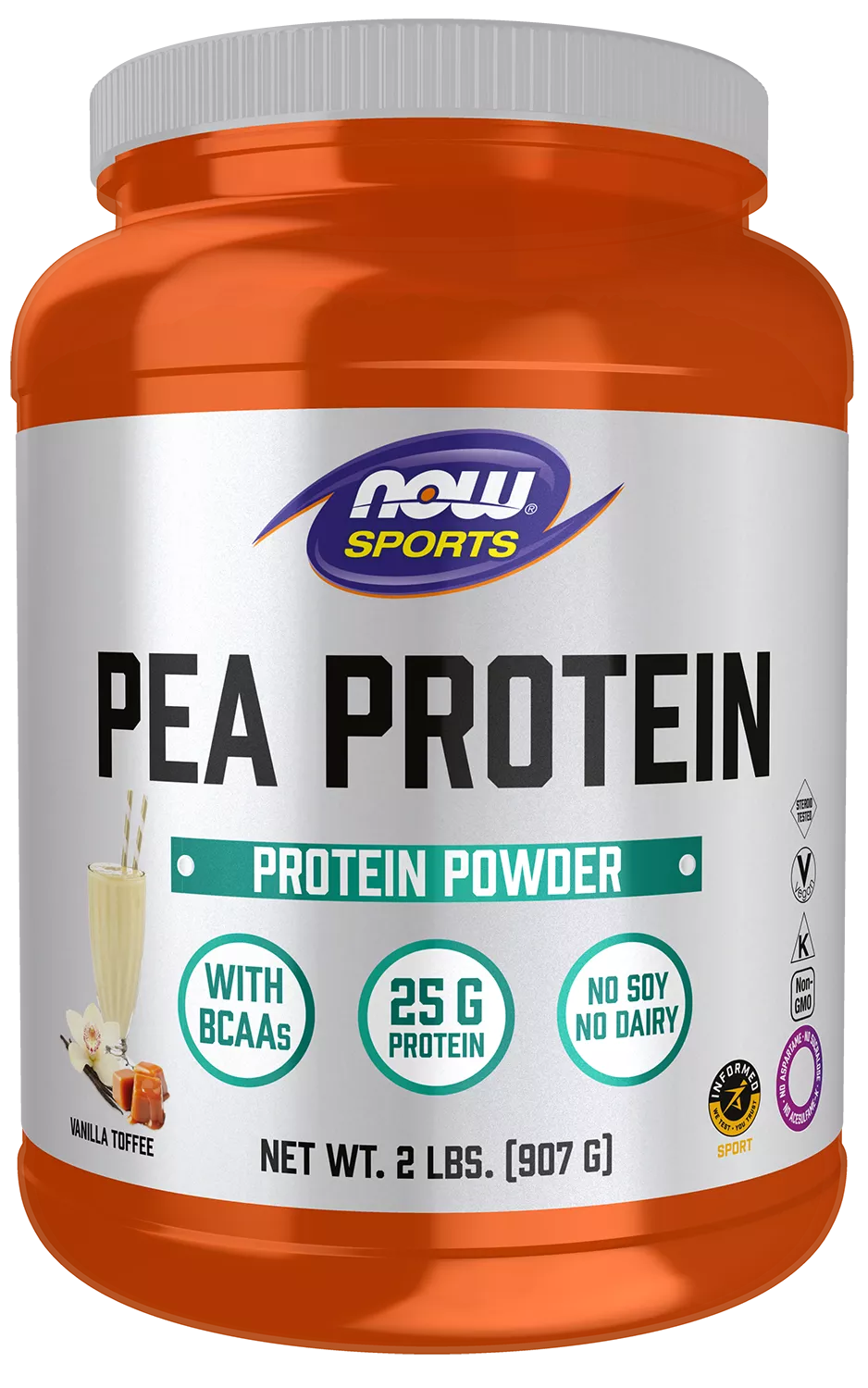 Pea Protein, Vanilla Toffee Powder