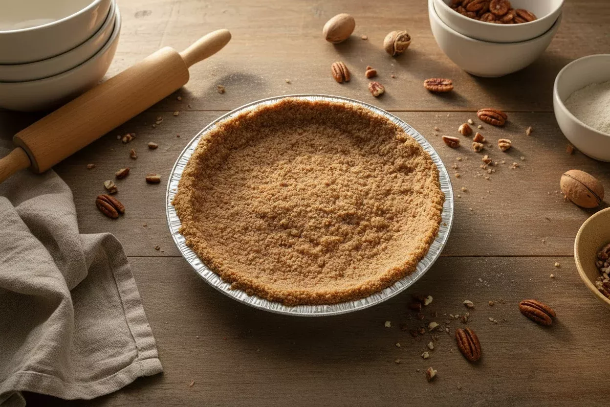 Pecan Meal Pie Crust