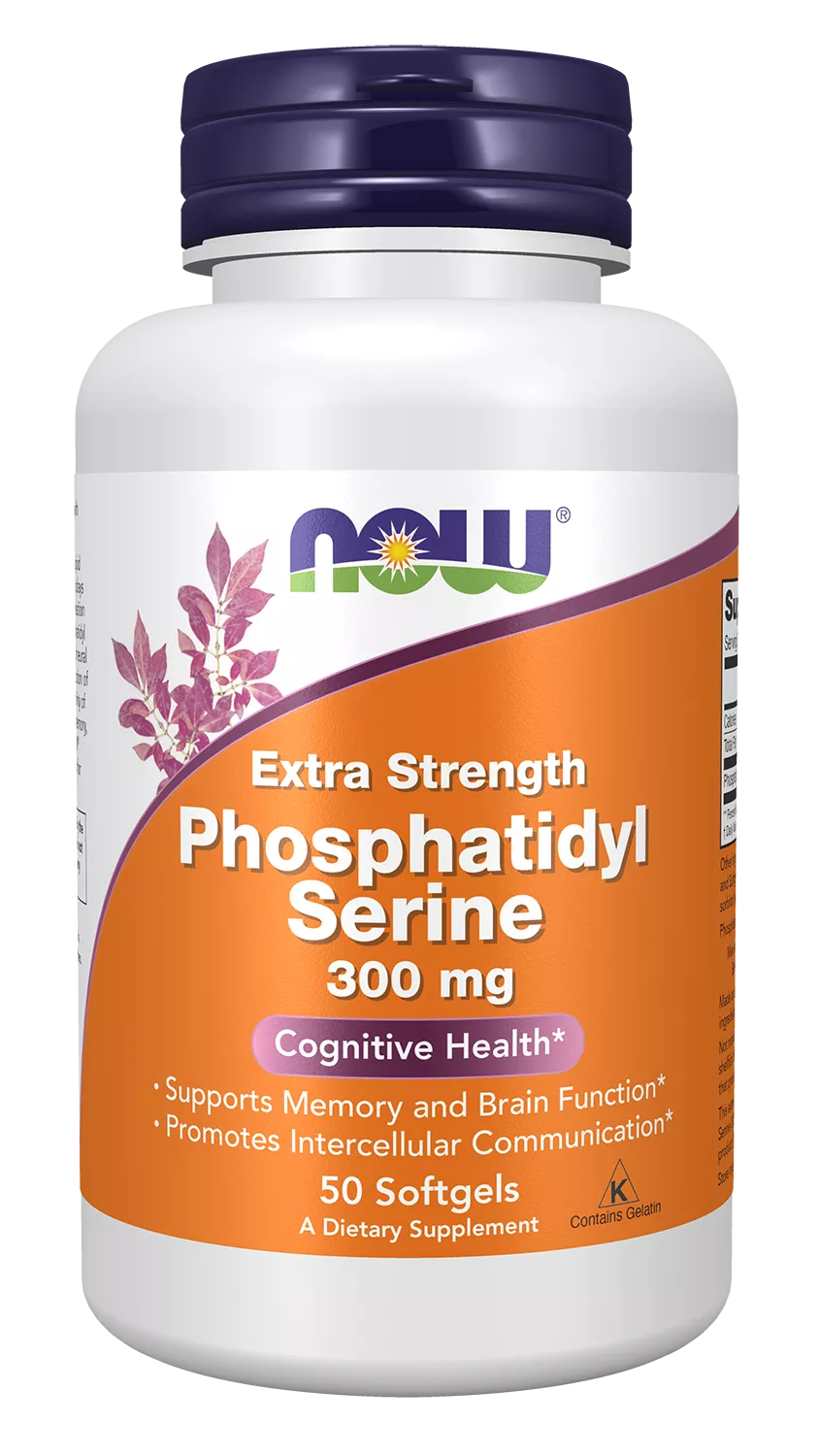 Phosphatidyl Serine, Extra Strength 300 mg Softgels