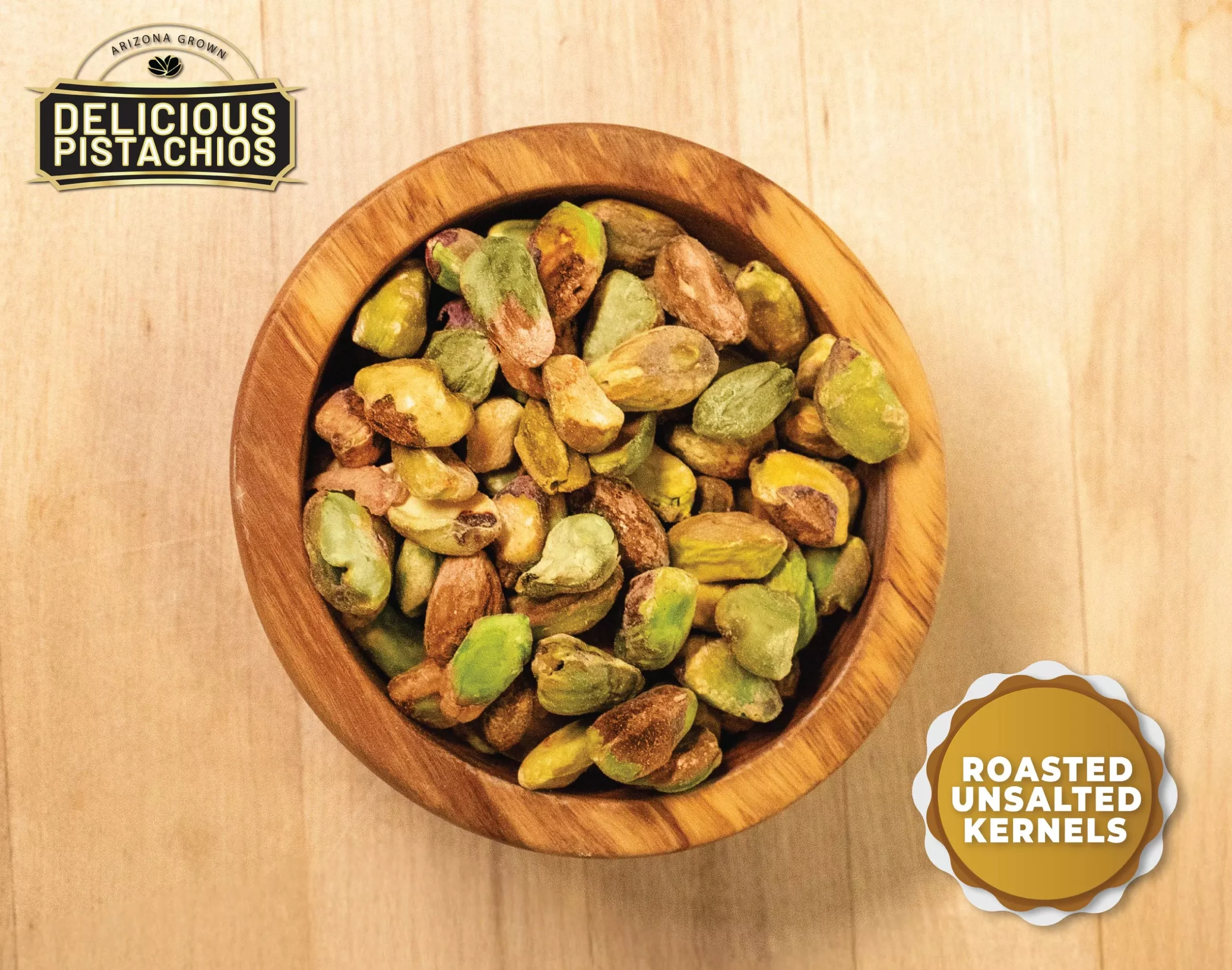 Pistachios Roasted Unsalted (Kernels)