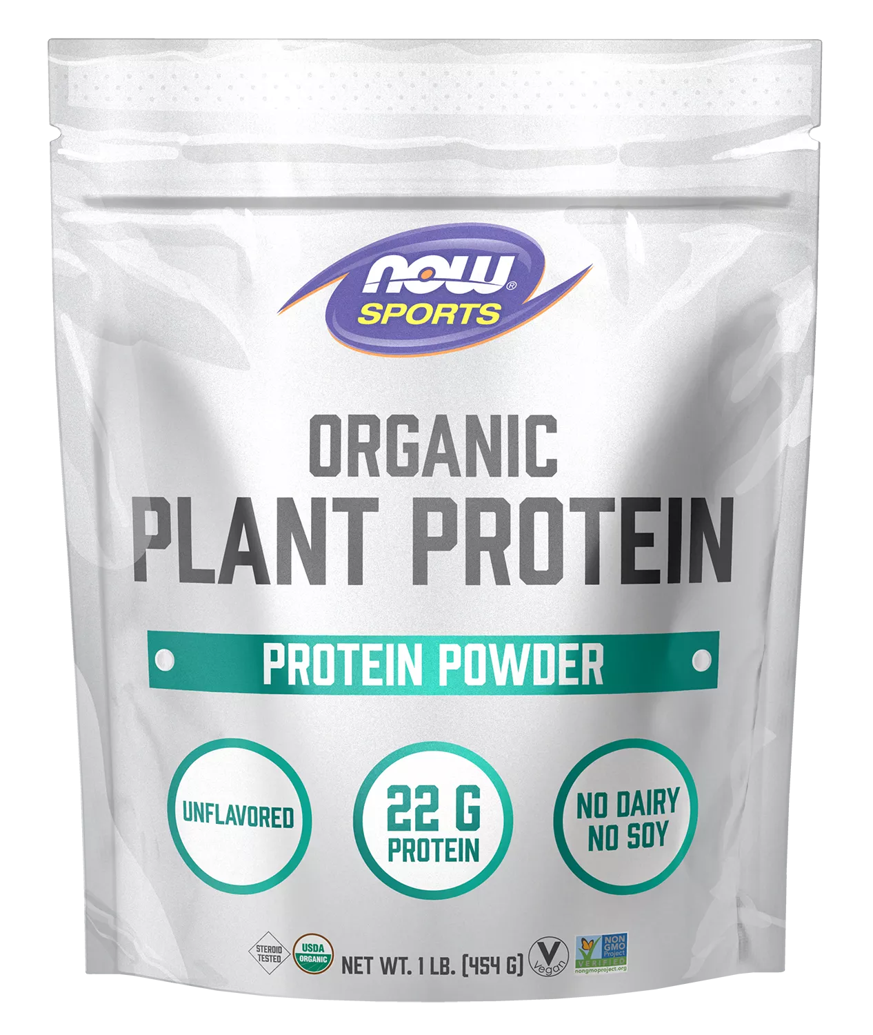Plant Protein, Organic Unflavored Powder