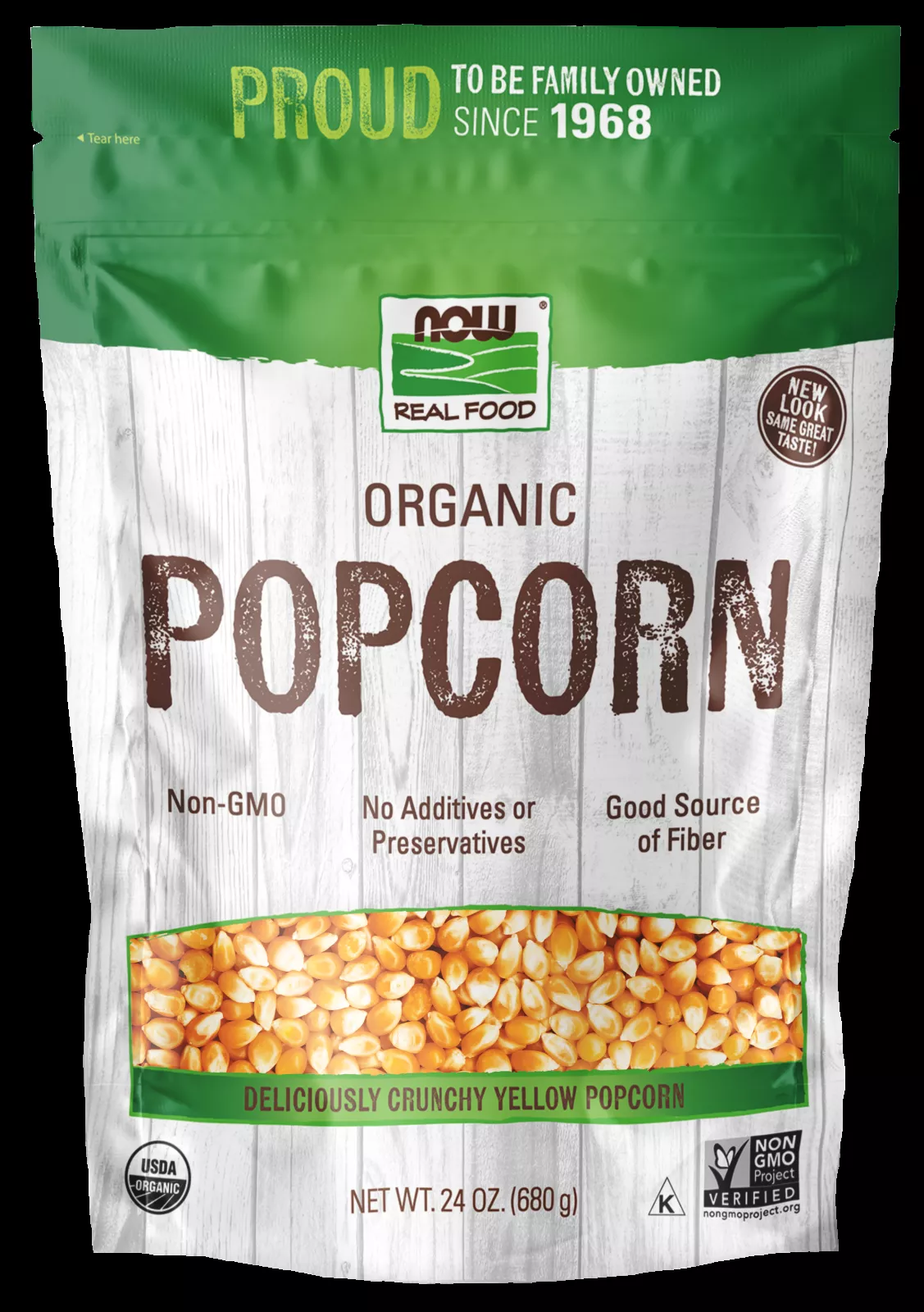 Popcorn, Organic