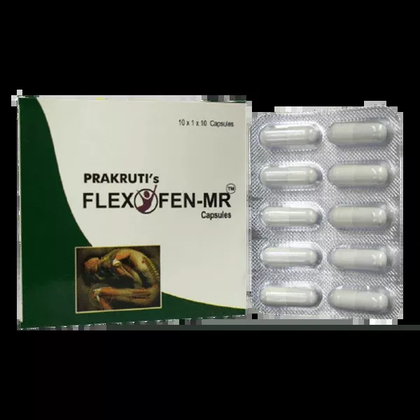 Prakruti Ayurveda Flexofen-Mr Capsules - 10 caps